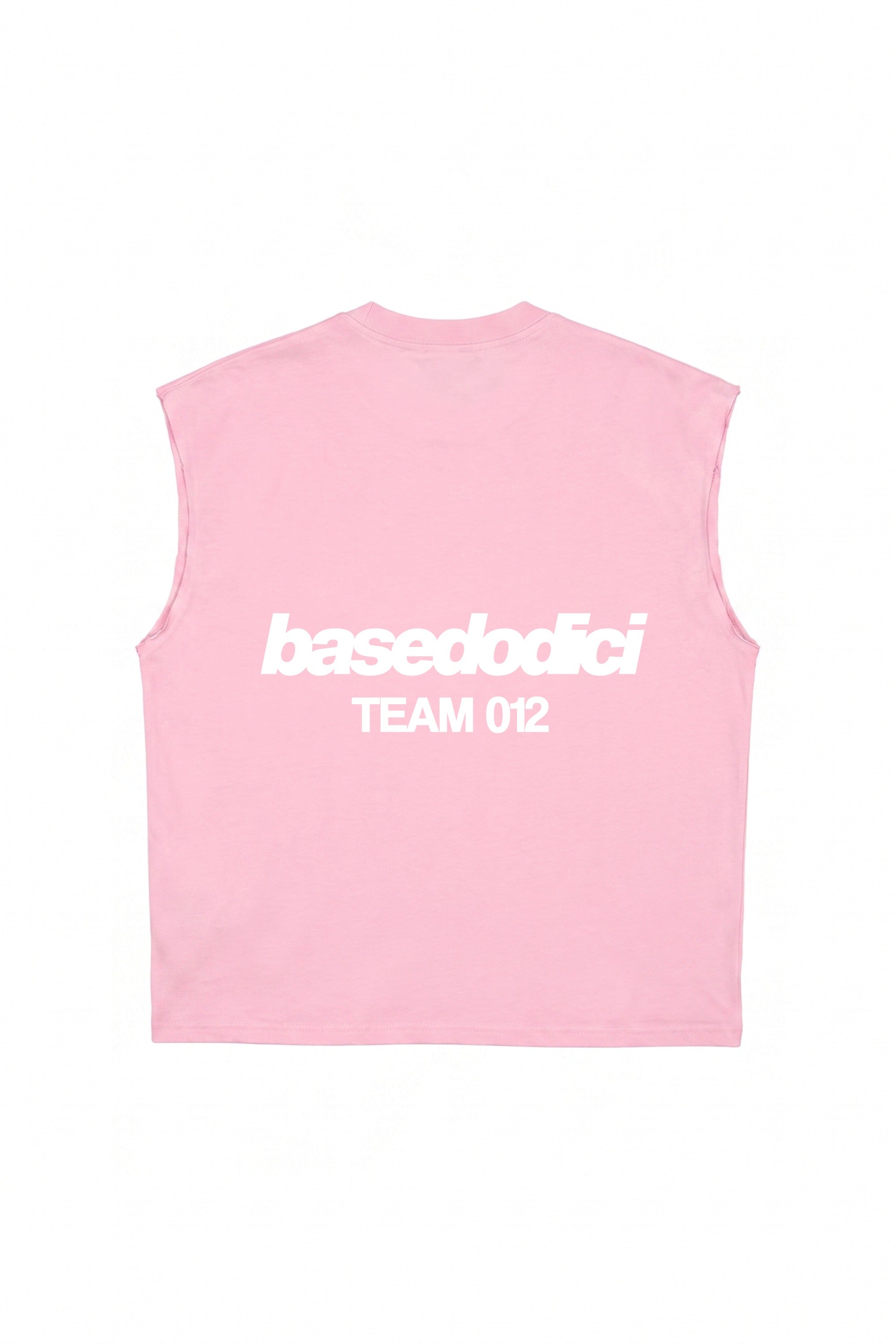 Tank "TEAM012" BackLogo Pink