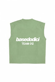 Tank "TEAM012" BackLogo Green