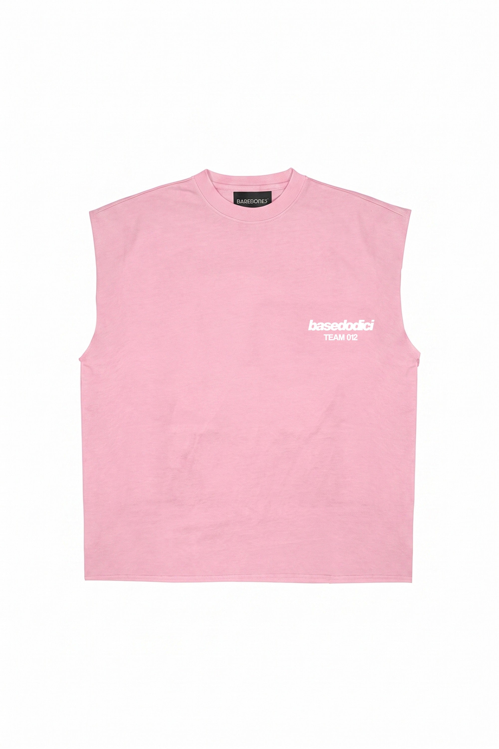 Tank "TEAM012" BackLogo Pink