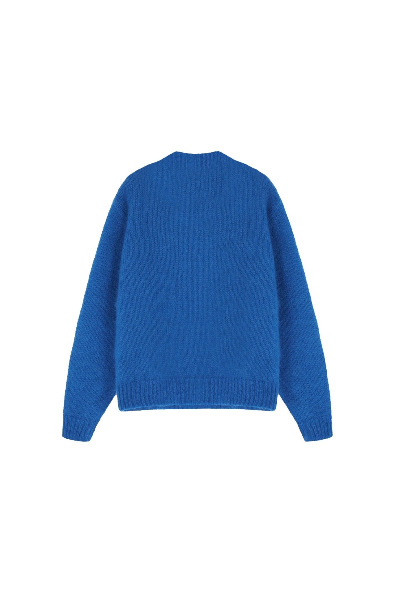 Mohair Sweater “DYSTOPIA” Blue - BASEDODICI®