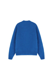 Mohair Sweater “DYSTOPIA” Blue - BASEDODICI®