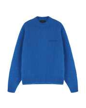 Mohair Sweater “DYSTOPIA” Blue - BASEDODICI®