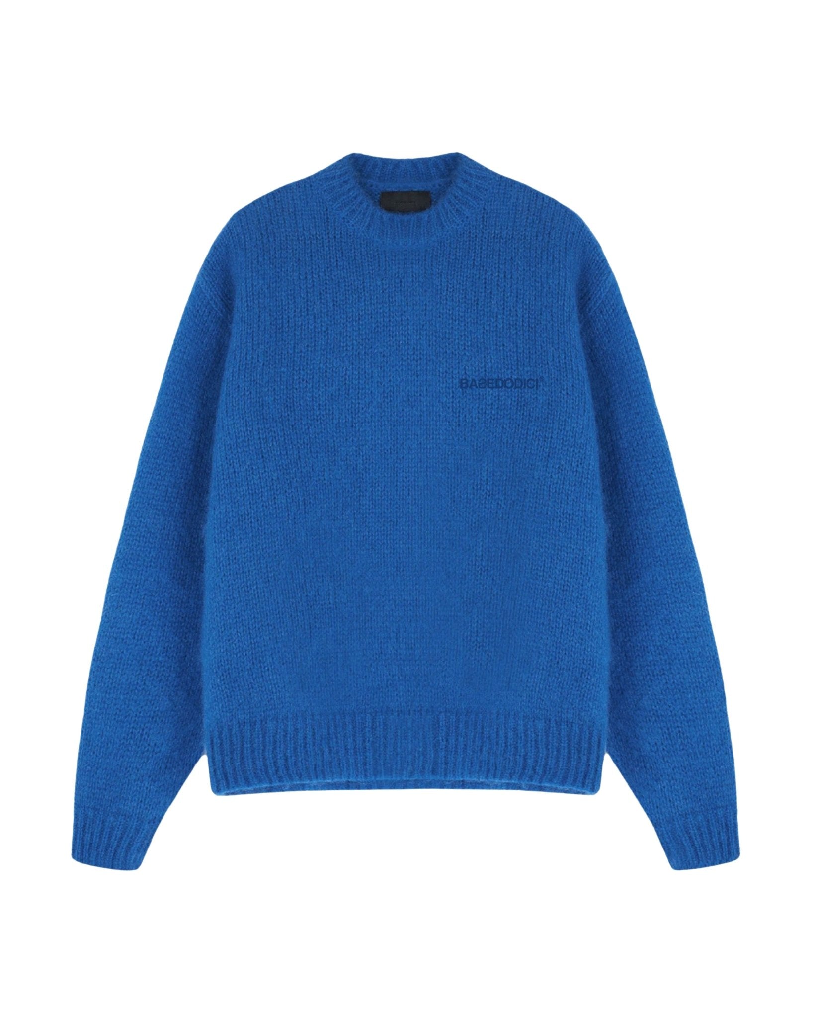 Mohair Sweater “DYSTOPIA” Blue - BASEDODICI®