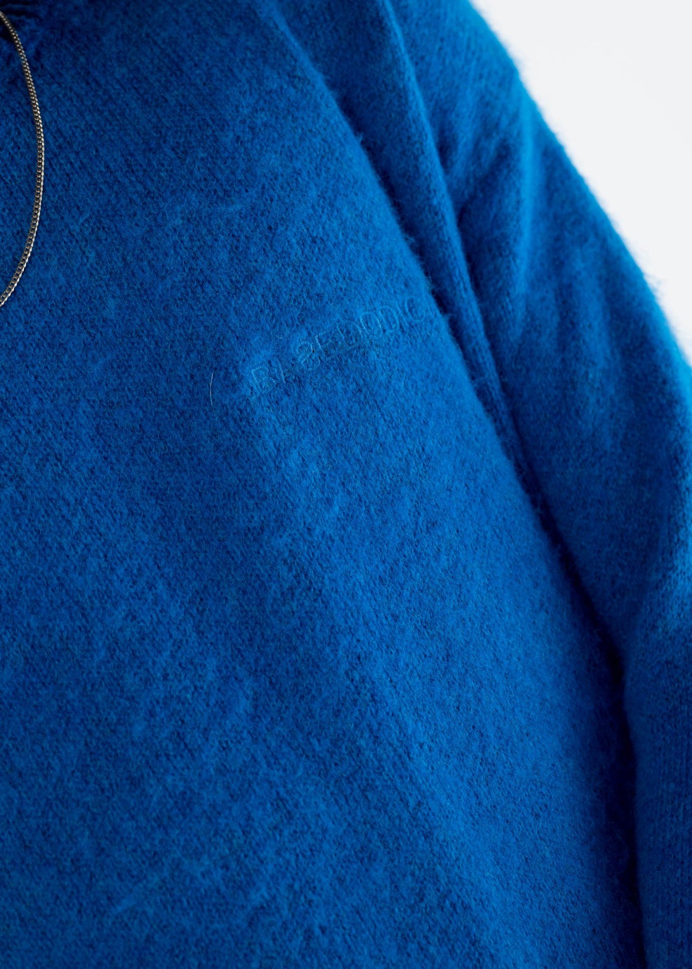 Mohair Sweater “DYSTOPIA” Blue - BASEDODICI®