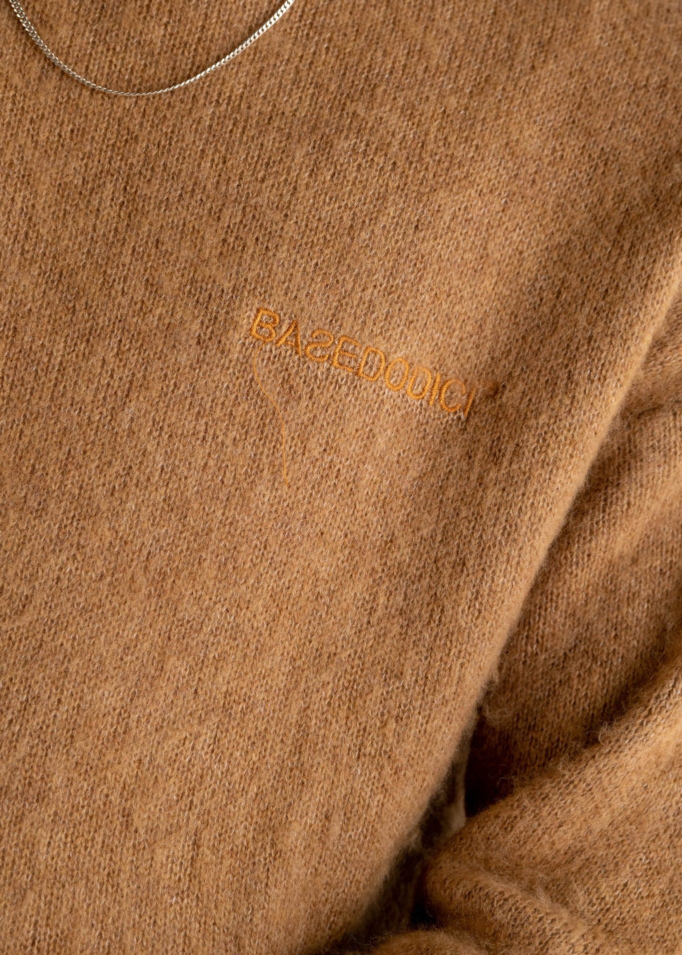 Mohair Sweater “DYSTOPIA” Camel - BASEDODICI®