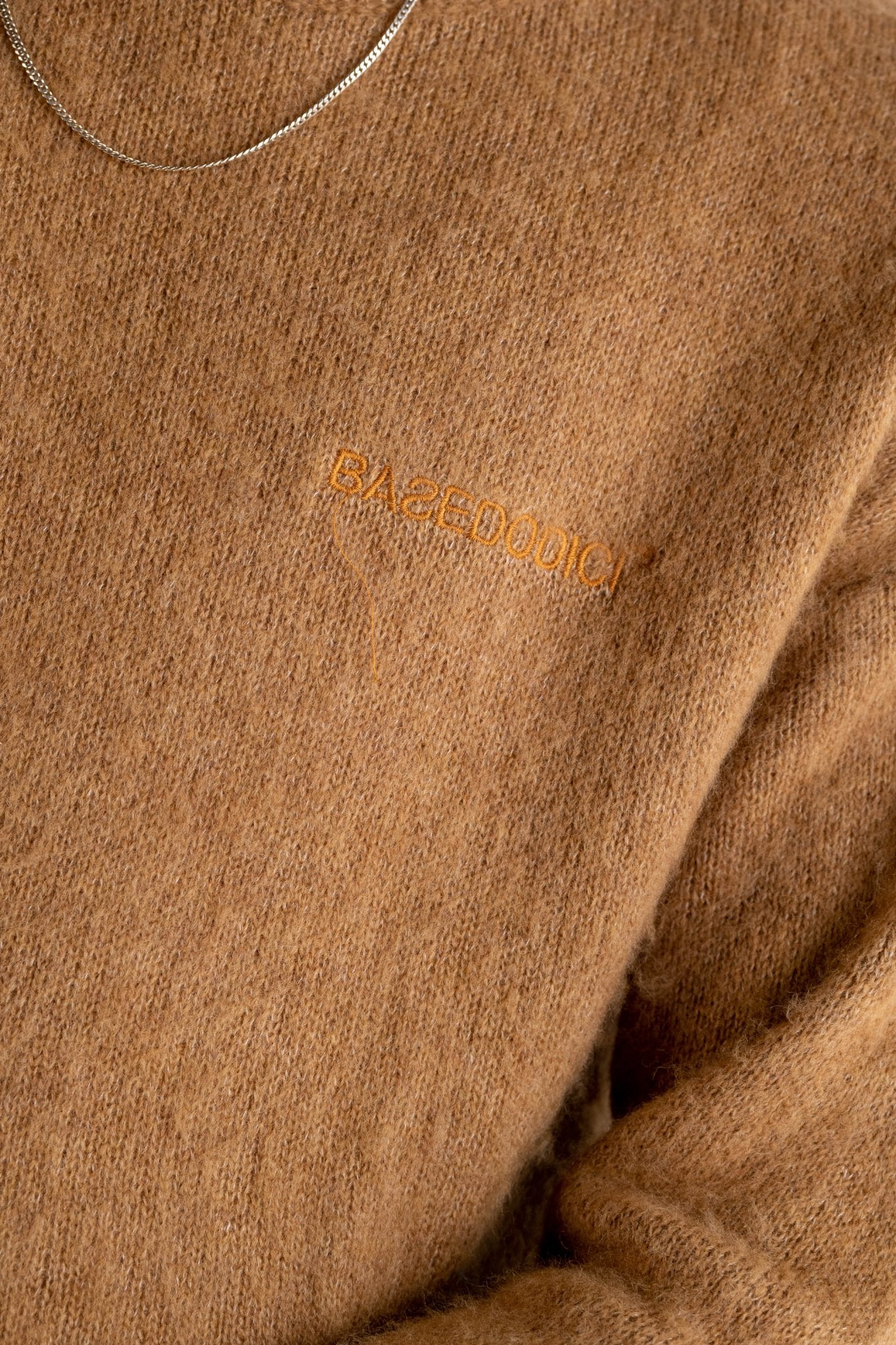 Mohair Sweater “DYSTOPIA” Camel - BASEDODICI®