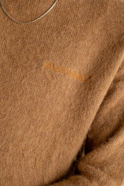 Mohair Sweater “DYSTOPIA” Camel - BASEDODICI®