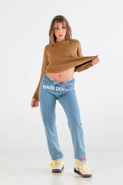 Mohair Sweater “DYSTOPIA” Camel - BASEDODICI®