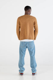 Mohair Sweater “DYSTOPIA” Camel - BASEDODICI®