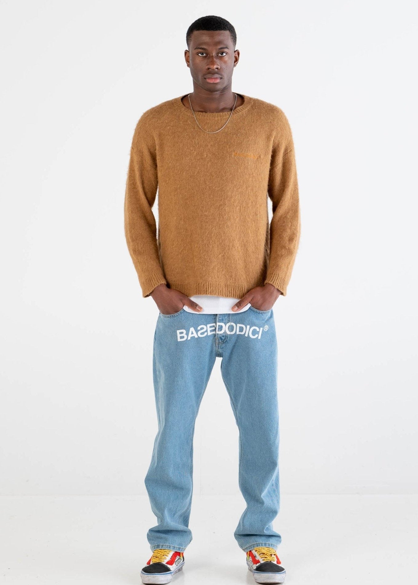 Mohair Sweater “DYSTOPIA” Camel - BASEDODICI®