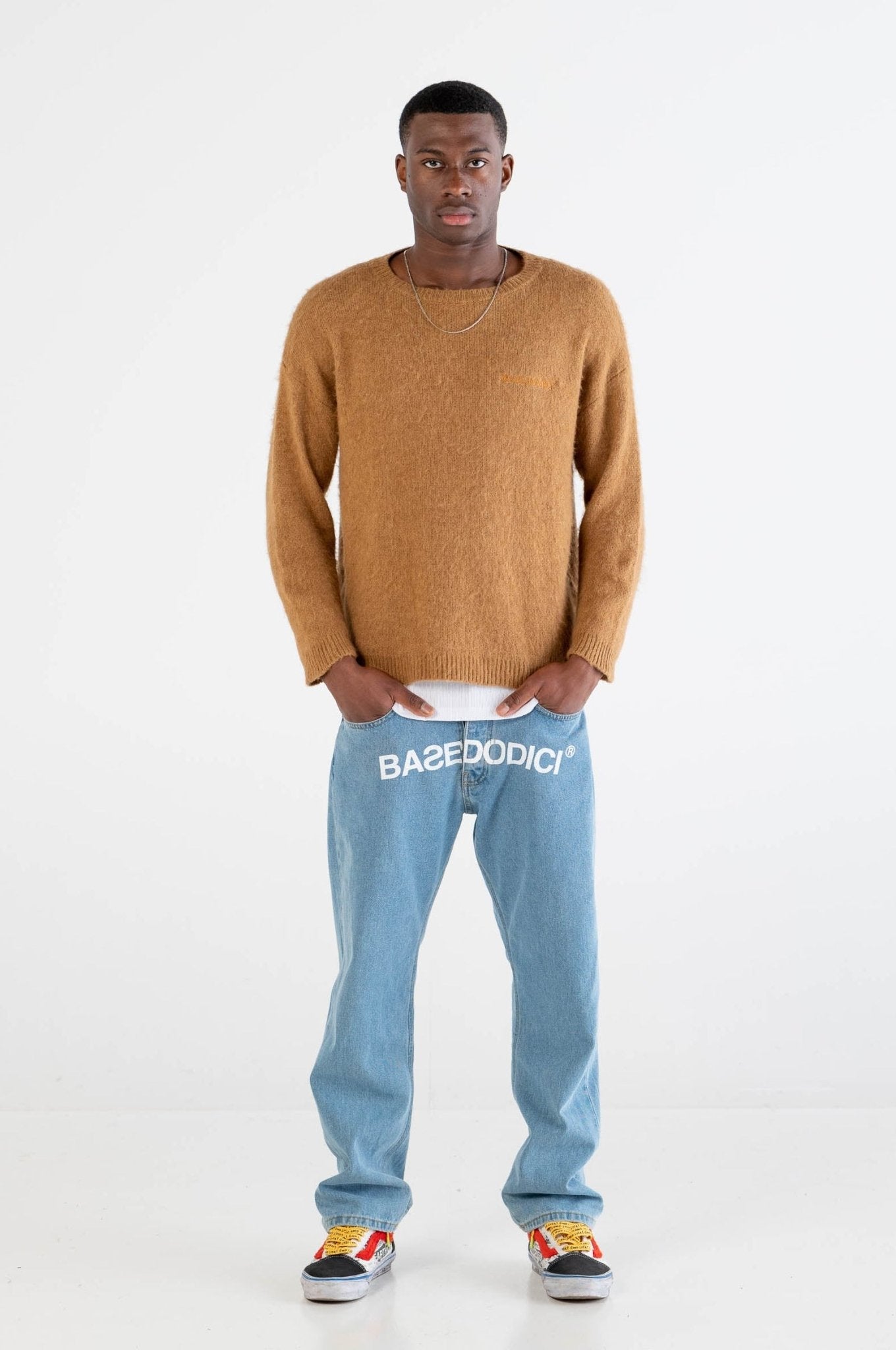 Mohair Sweater “DYSTOPIA” Camel - BASEDODICI®