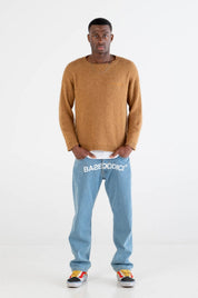 Mohair Sweater “DYSTOPIA” Camel - BASEDODICI®