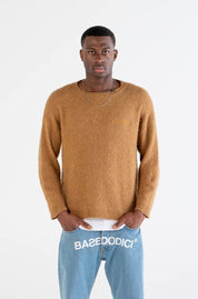 Mohair Sweater “DYSTOPIA” Camel - BASEDODICI®