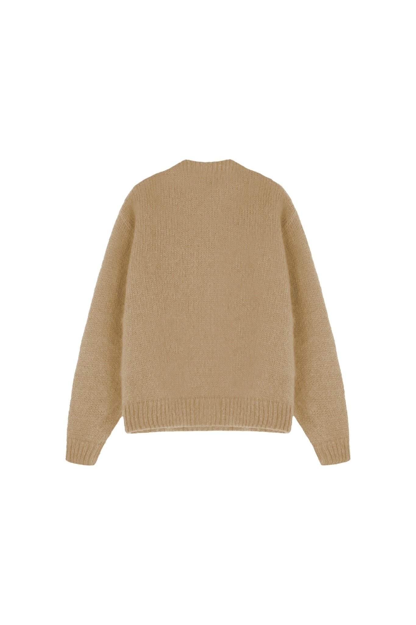 Mohair Sweater “DYSTOPIA” Camel - BASEDODICI®