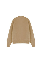 Mohair Sweater “DYSTOPIA” Camel - BASEDODICI®