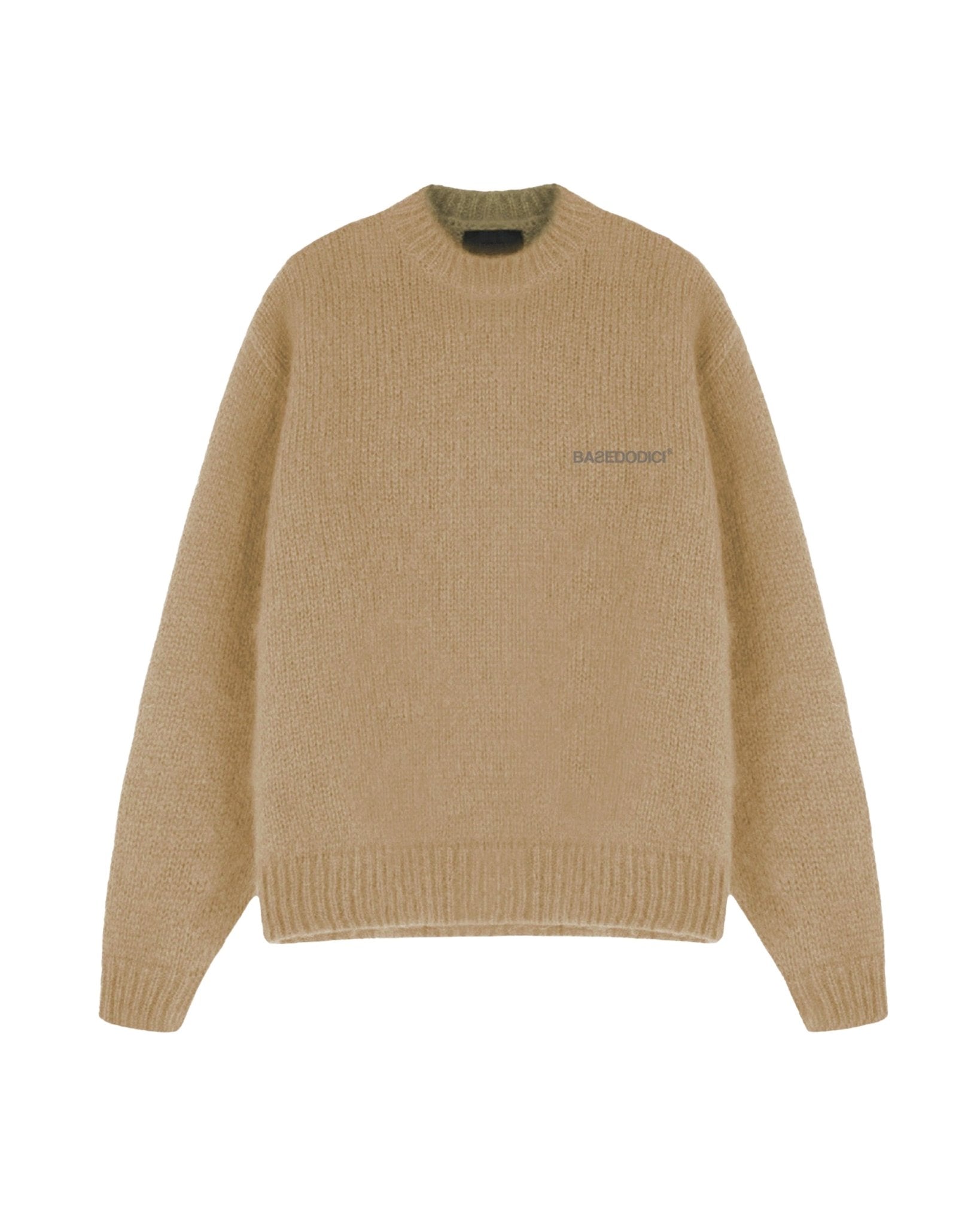 Mohair Sweater “DYSTOPIA” Camel - BASEDODICI®