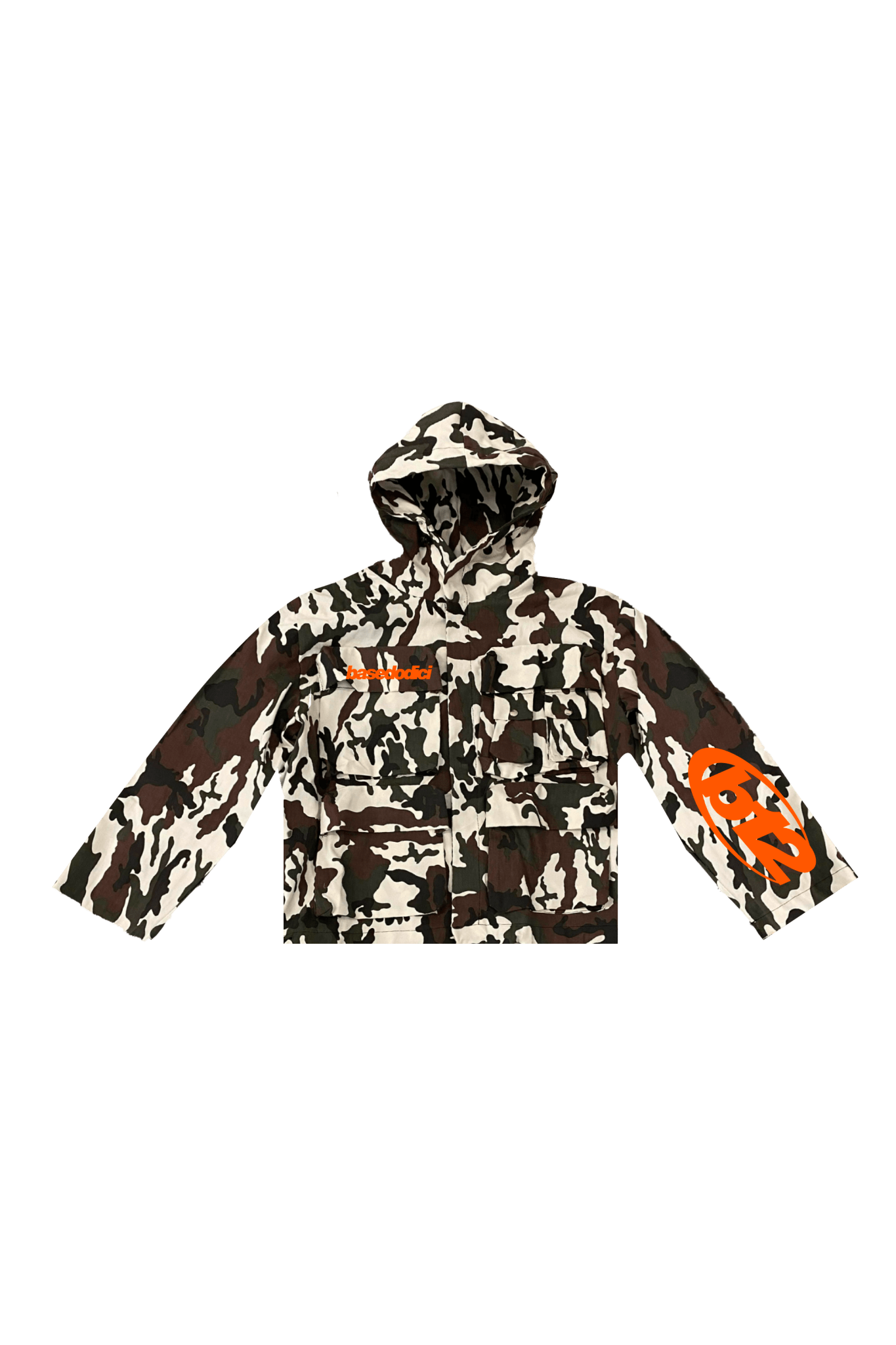 Multi Pocket Jacket “THECRUISE” Camo/Brown - BASEDODICI®