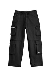 Multipocket Cargo “DYSTOPIA” Black - BASEDODICI®