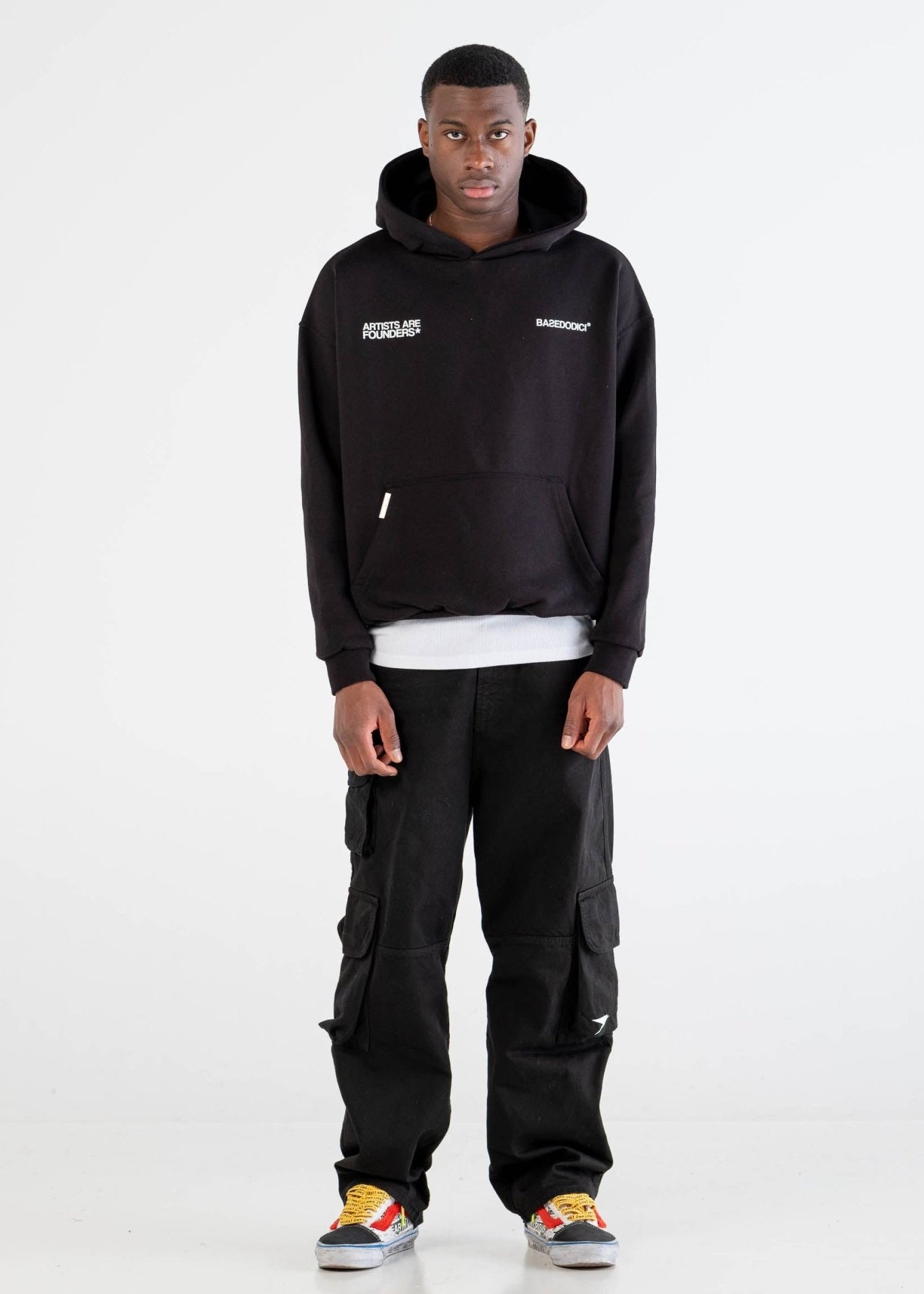 Multipocket Cargo “DYSTOPIA” Black - BASEDODICI®