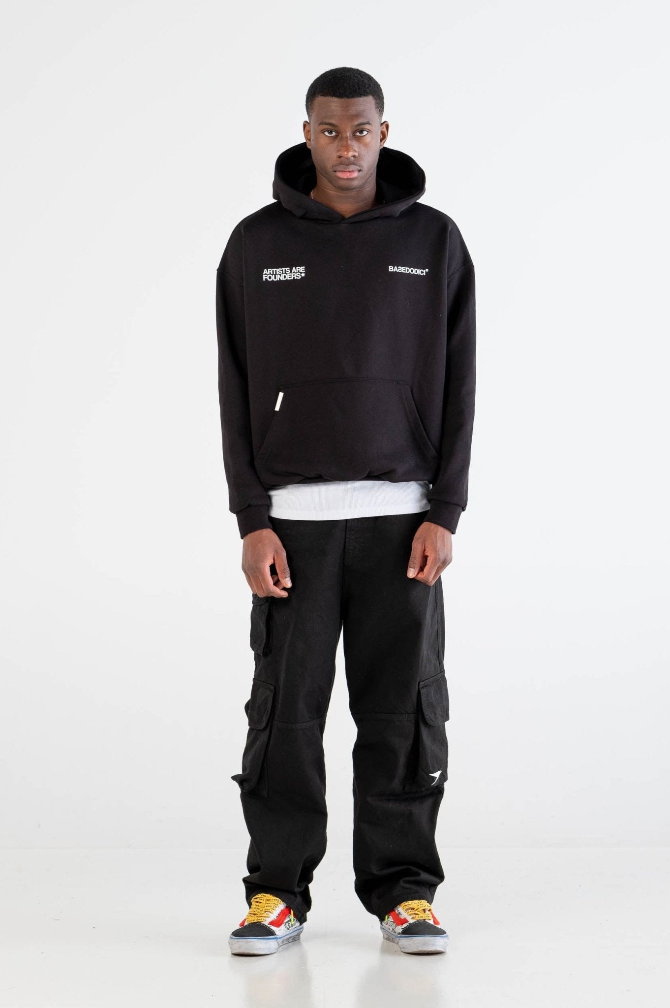 Multipocket Cargo “DYSTOPIA” Black - BASEDODICI®