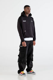 Multipocket Cargo “DYSTOPIA” Black - BASEDODICI®