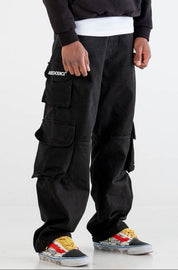Multipocket Cargo “DYSTOPIA” Black - BASEDODICI®
