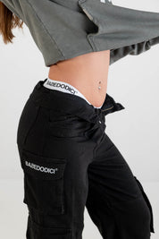 Multipocket Cargo “DYSTOPIA” Black - BASEDODICI®