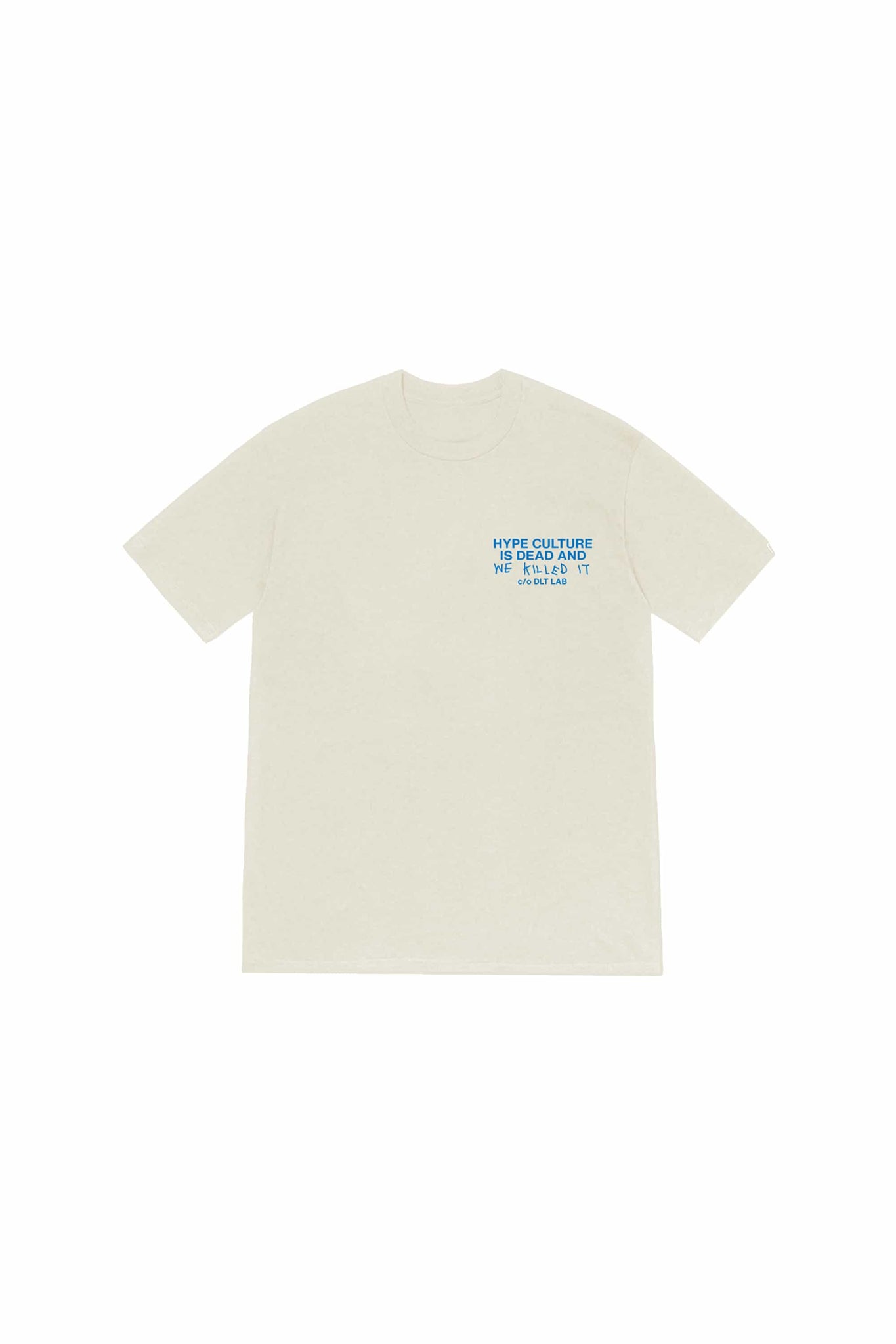 T-Shirt "DLT-4.0" OFF Cream
