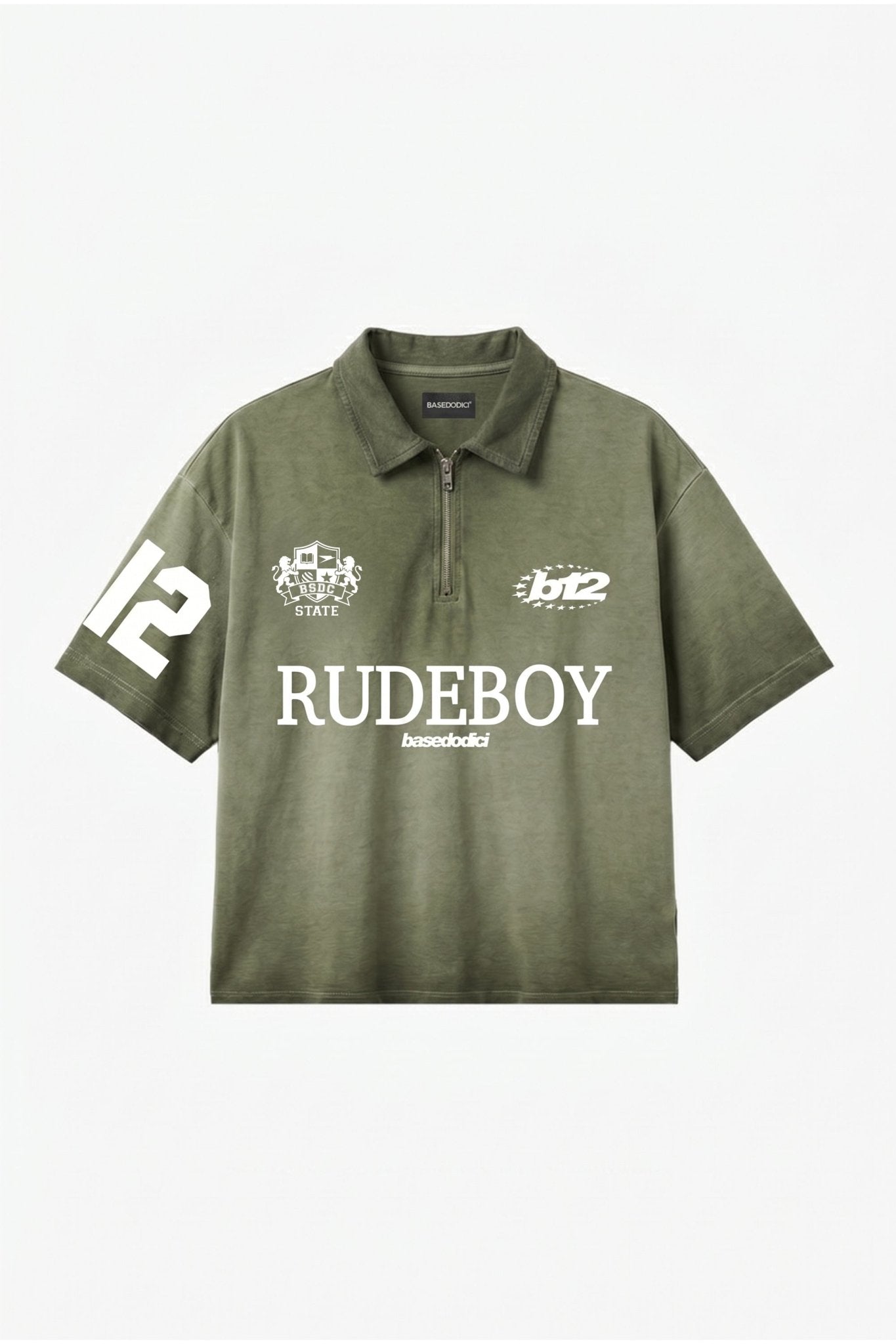 Polo "FOR DREAMERS" Rudeboy Green - BASEDODICI®