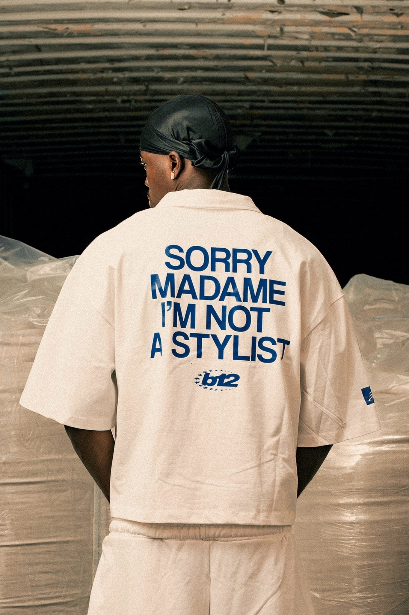 Polo "LAST DELIVERY" SorryMadame Cream - BASEDODICI®