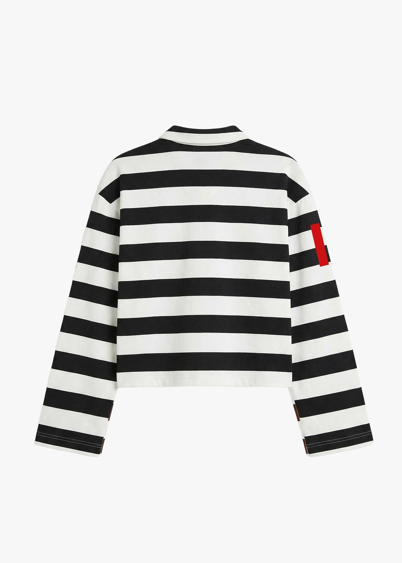 Polo Longsleeve "FOR DREAMERS" Rudeboy Stripe Black - BASEDODICI®
