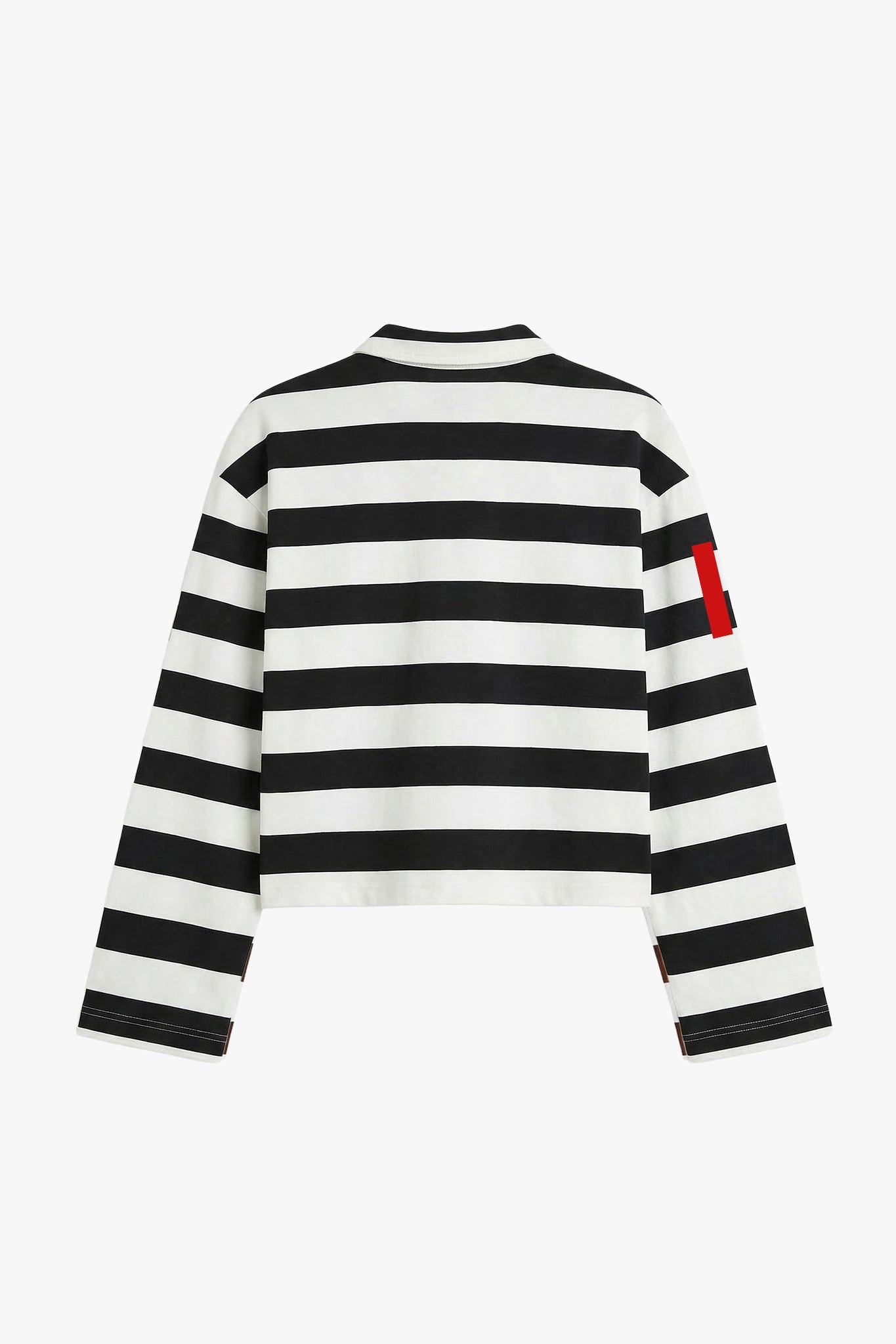 Polo Longsleeve "FOR DREAMERS" Rudeboy Stripe Black - BASEDODICI®