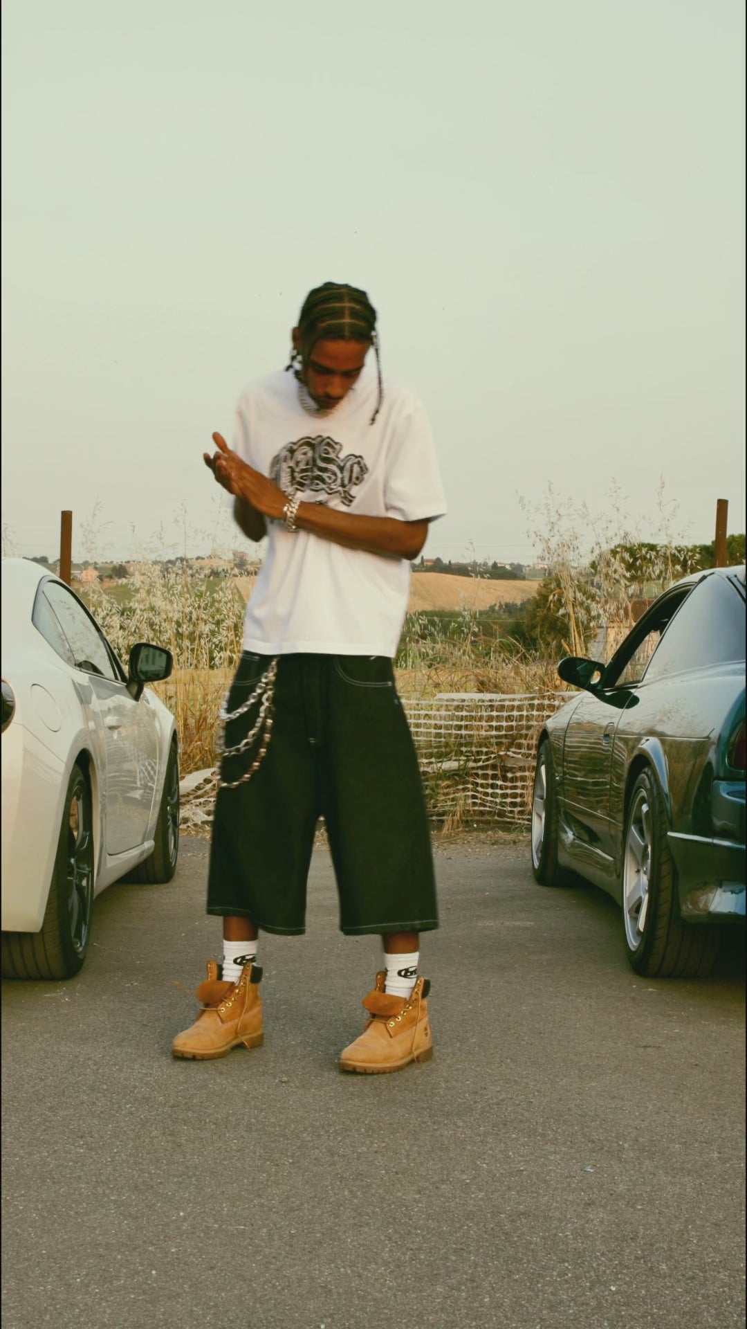 “LIVE FAST” T-Shirt GTA White