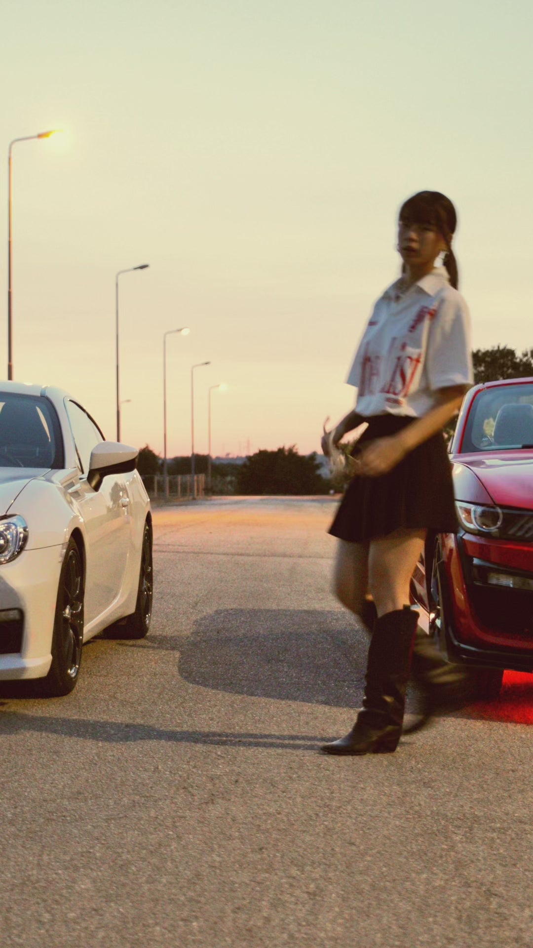 Forbes White “LIVE FAST” polo shirt