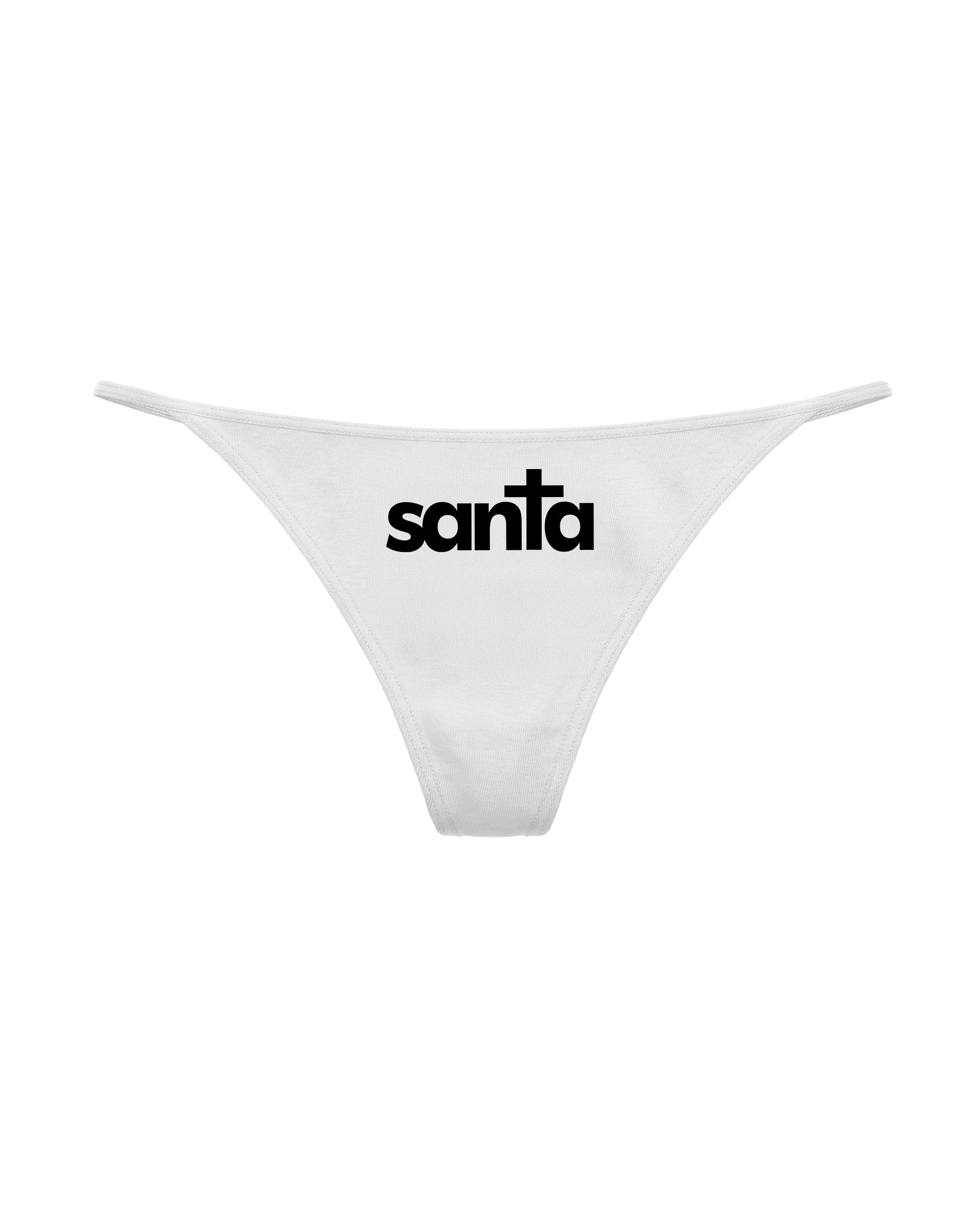 Thong "DIVA" Santa White