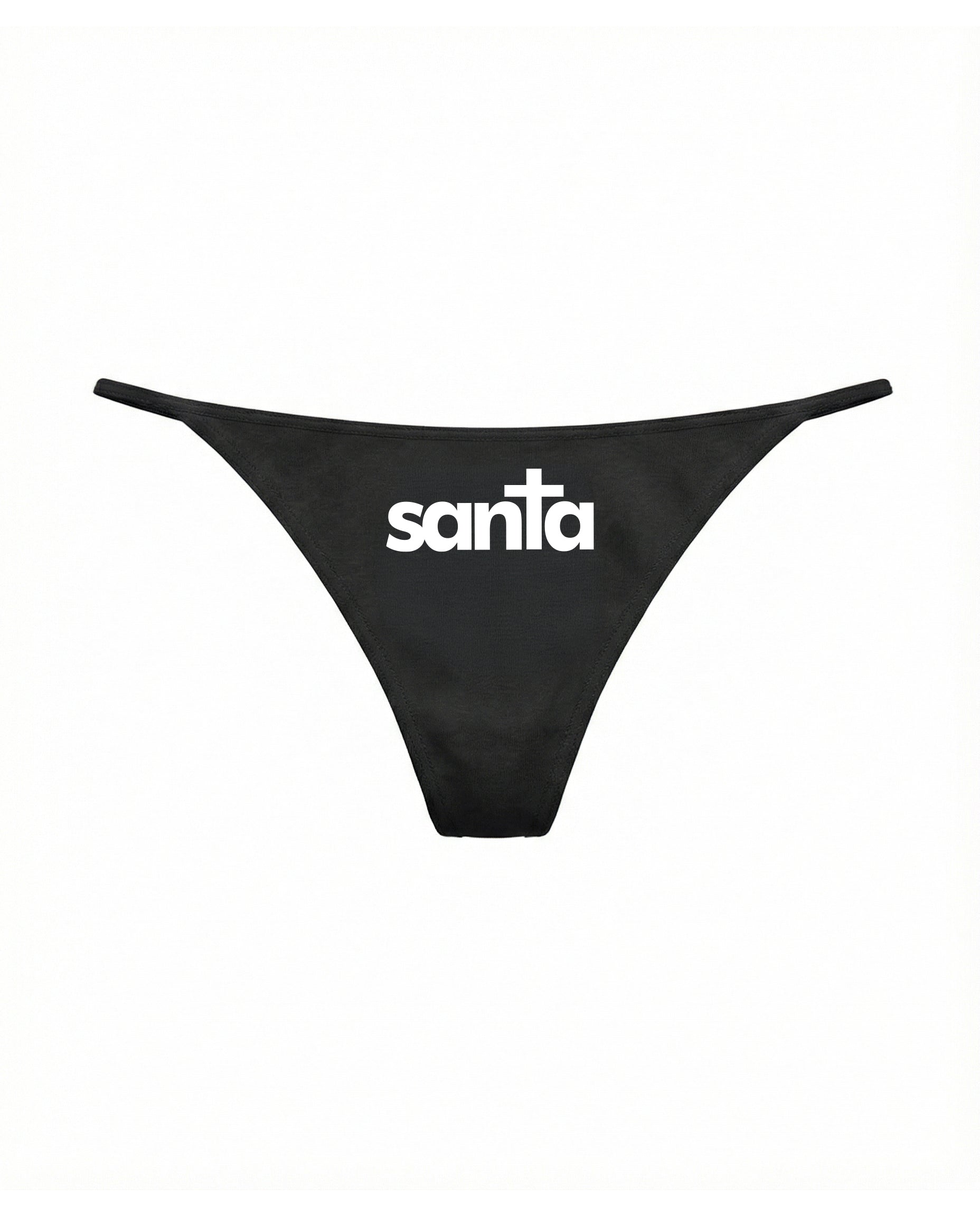Thong "DIVA" Santa Black