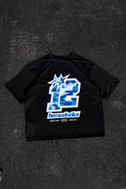 T-Shirt “CAMO4PLAYERS” 12 Black/CamoBlue