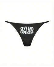 Thong "DIVA" Sexy Black