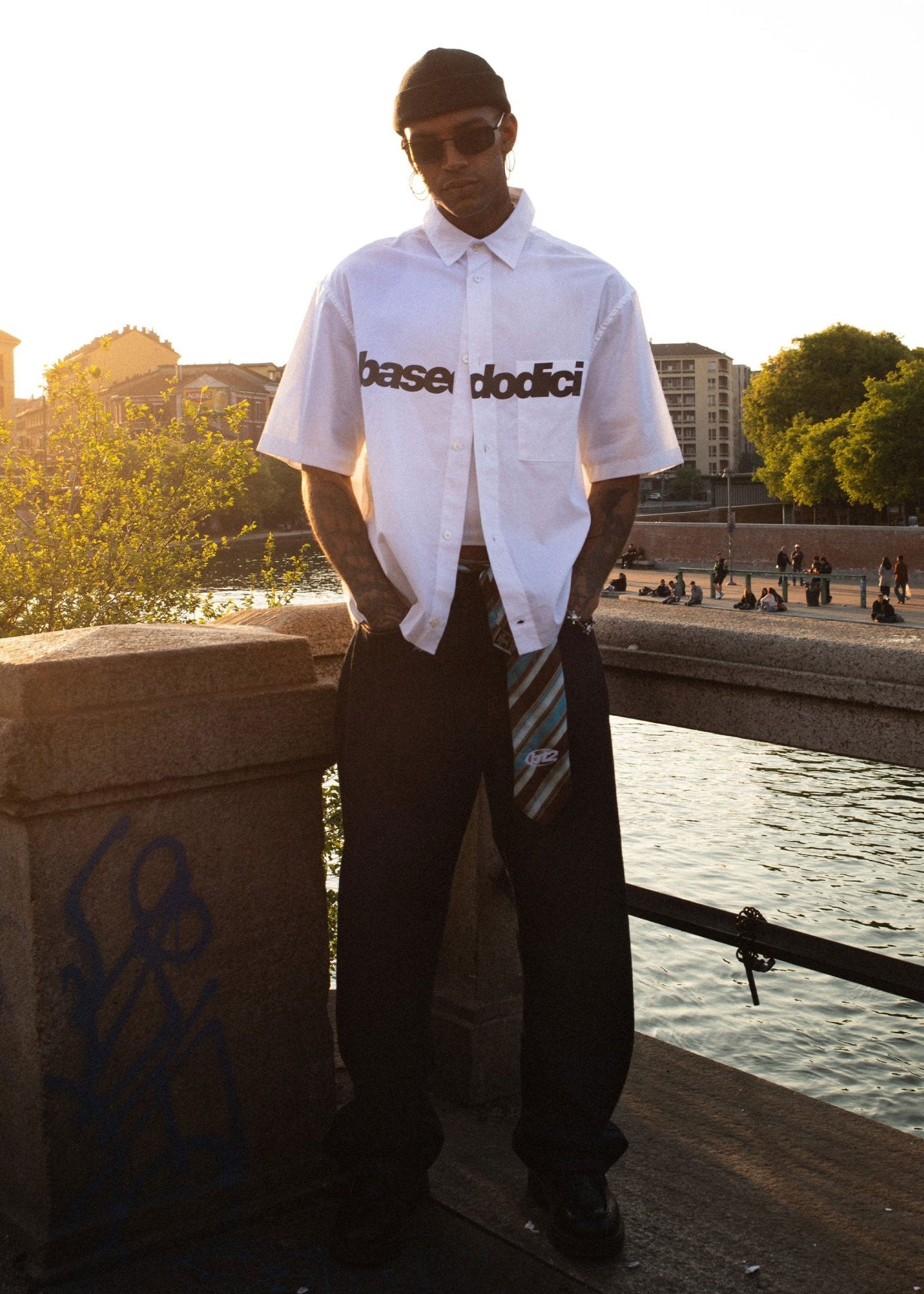 Shirt "CRUEL SEASON" Logo White - BASEDODICI®