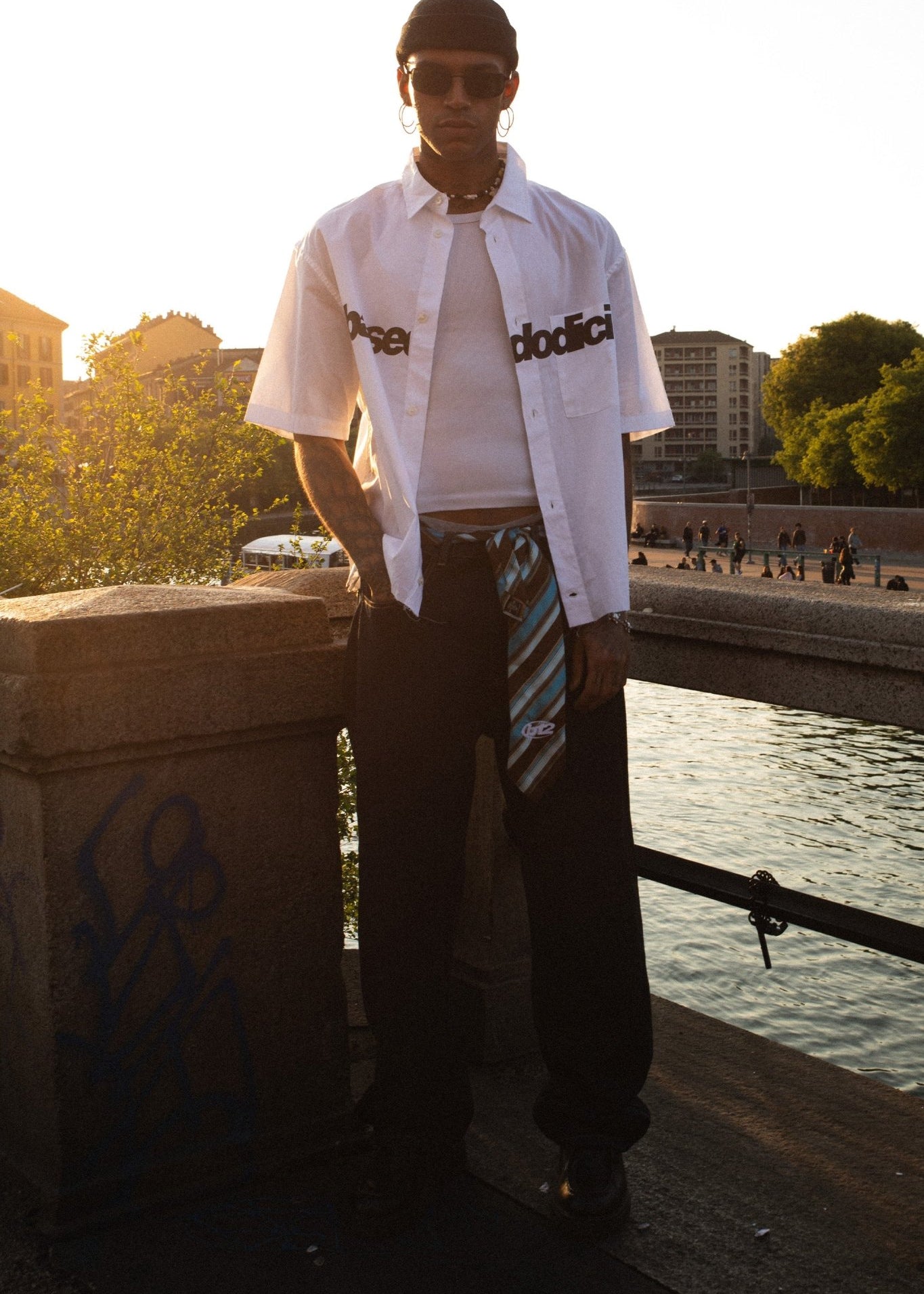Shirt "CRUEL SEASON" Logo White - BASEDODICI®