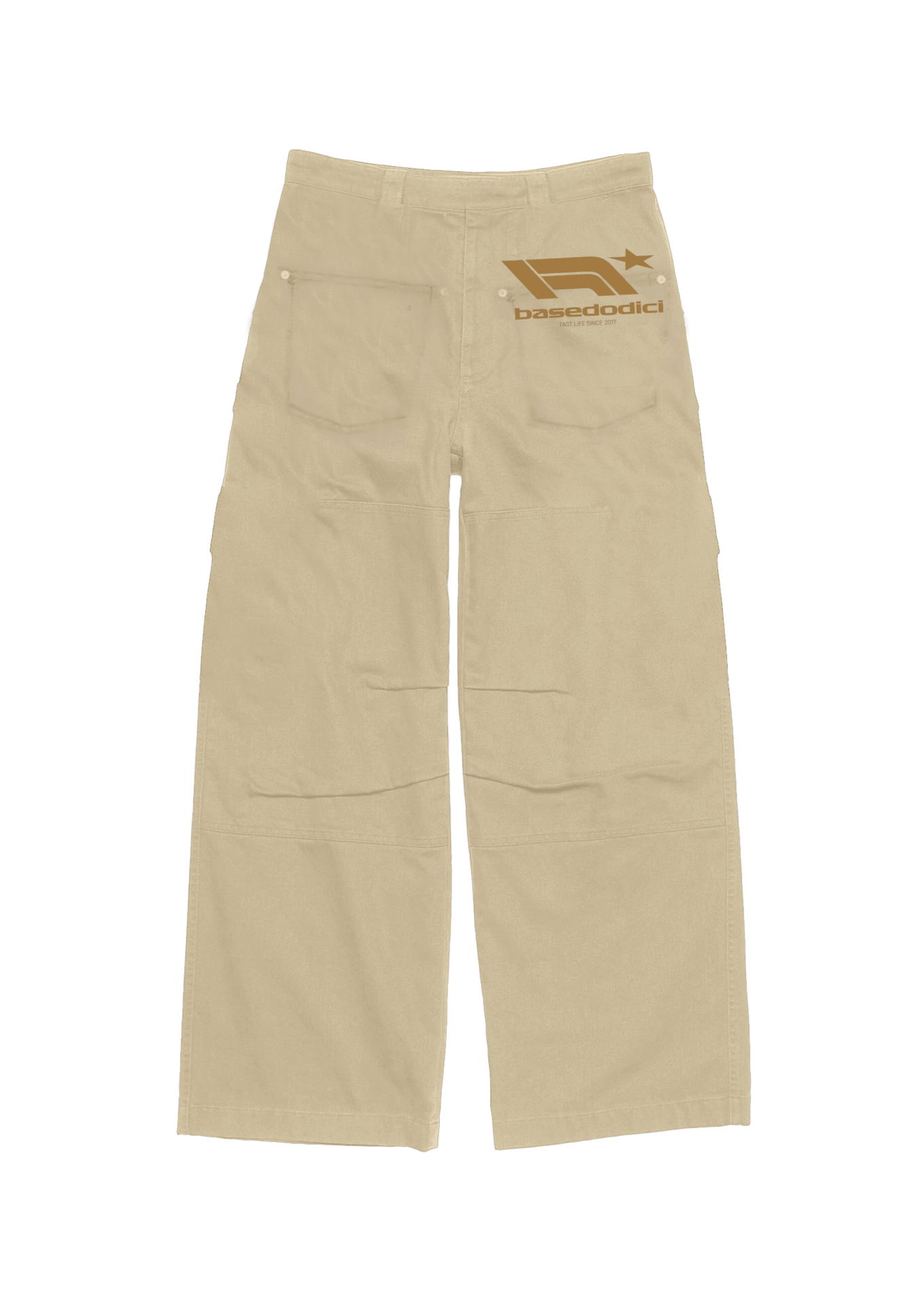 Simple Work Pants “THECRUISE” Sand - BASEDODICI®