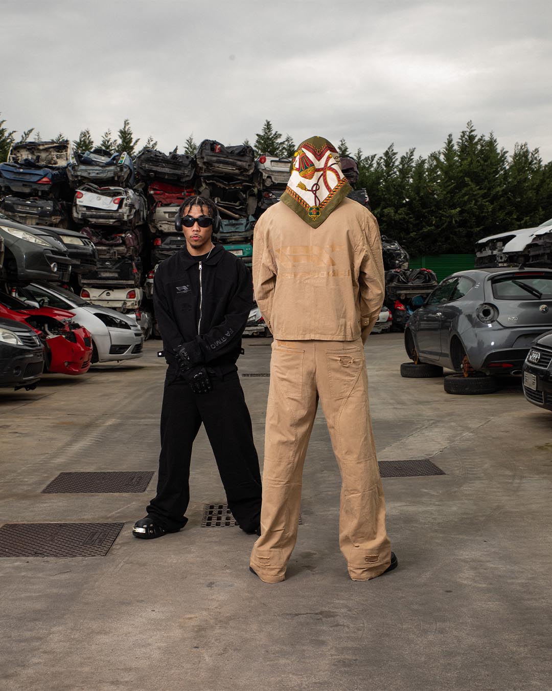 Simple Work Pants “THECRUISE” Sand - BASEDODICI®