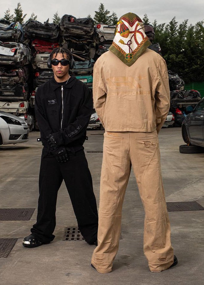Simple Work Pants “THECRUISE” Sand - BASEDODICI®