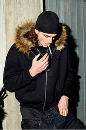 Skull Cap “DETROIT” Black - BASEDODICI®