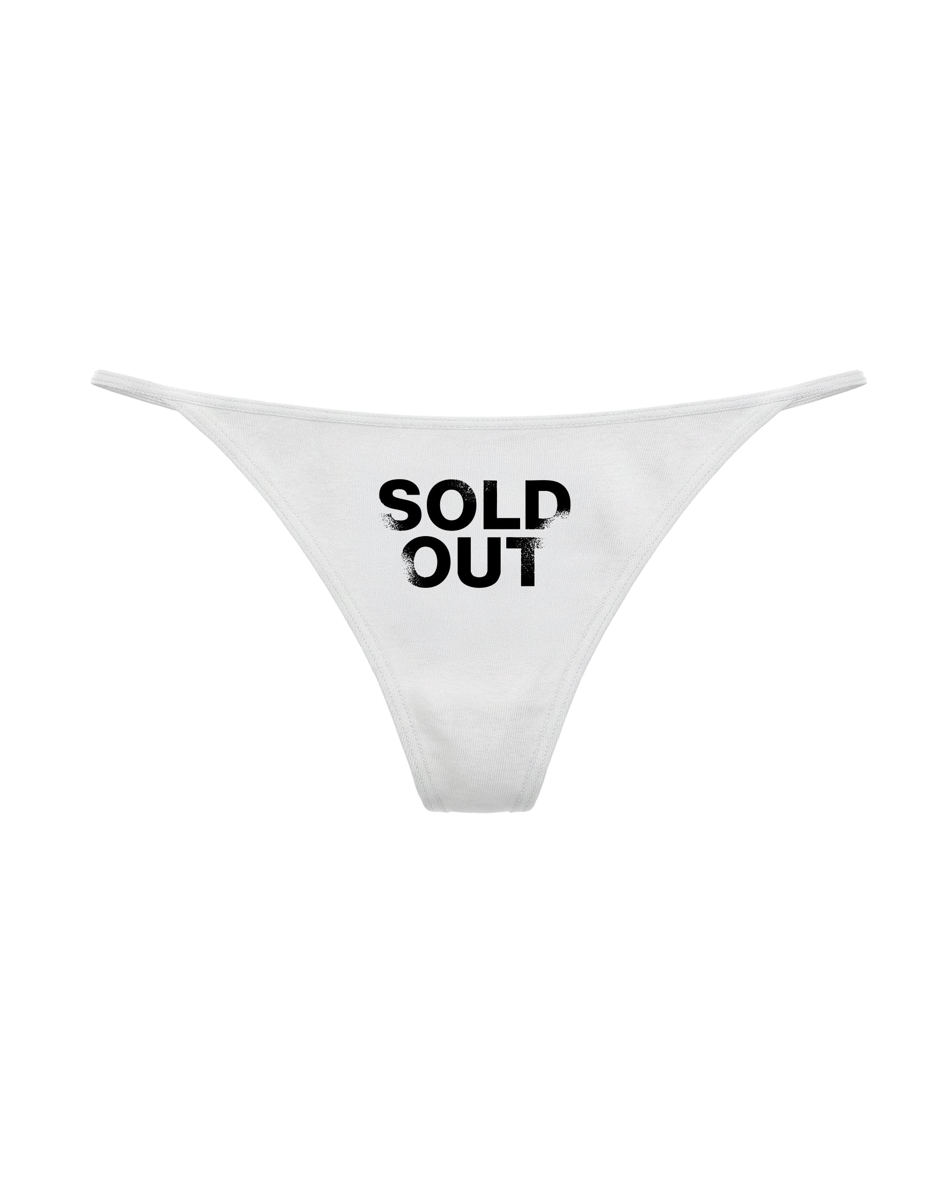 Thong "DIVA" SoldOut White