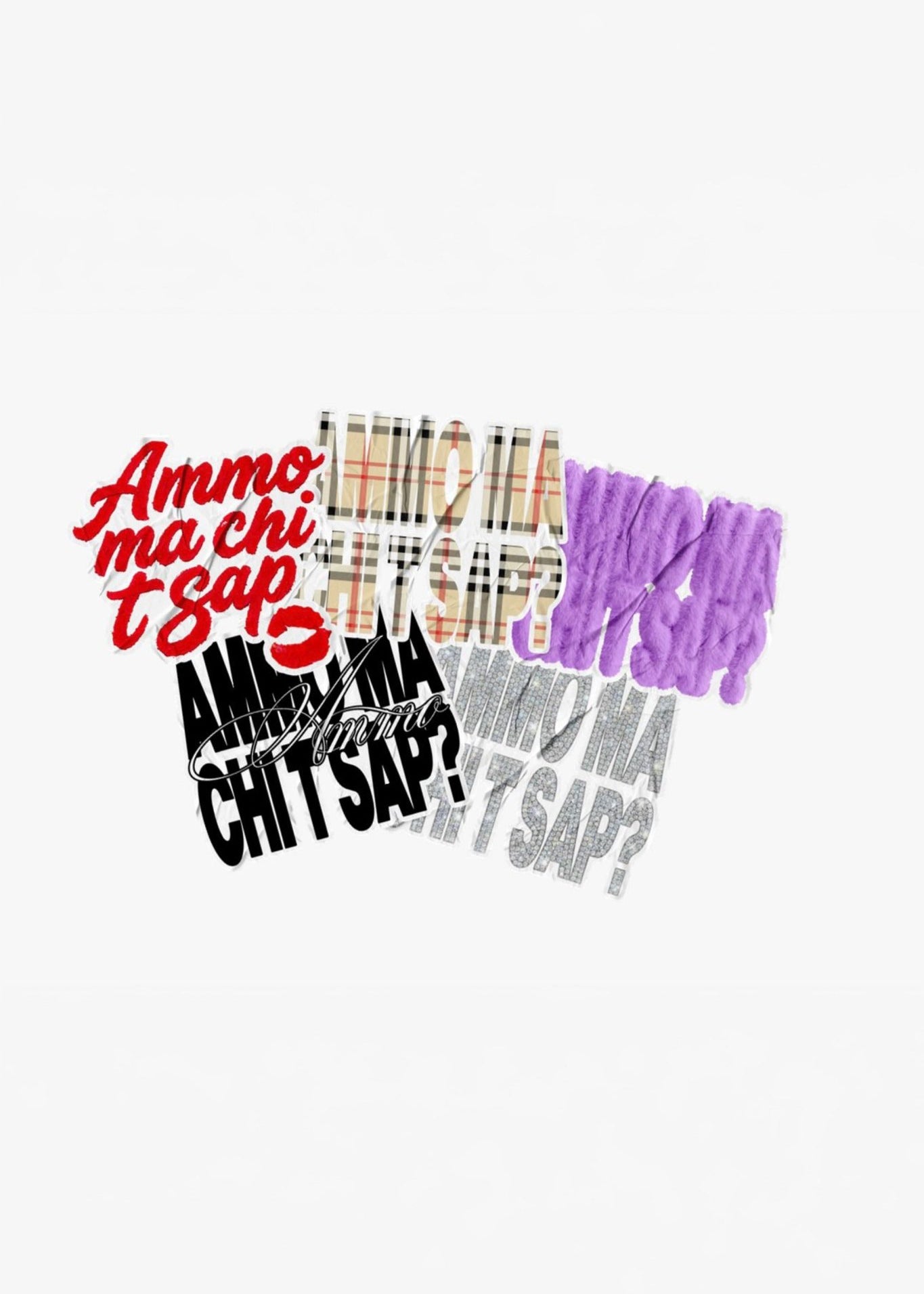 Stickers Pack "AMMO" CHI'T'SAP Random - BASEDODICI®