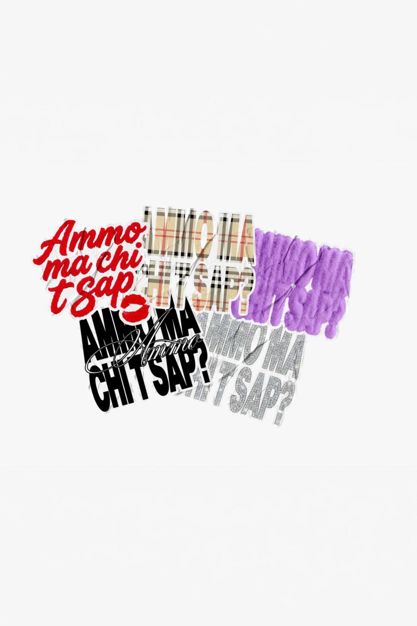Stickers Pack "AMMO" CHI'T'SAP Random - BASEDODICI®