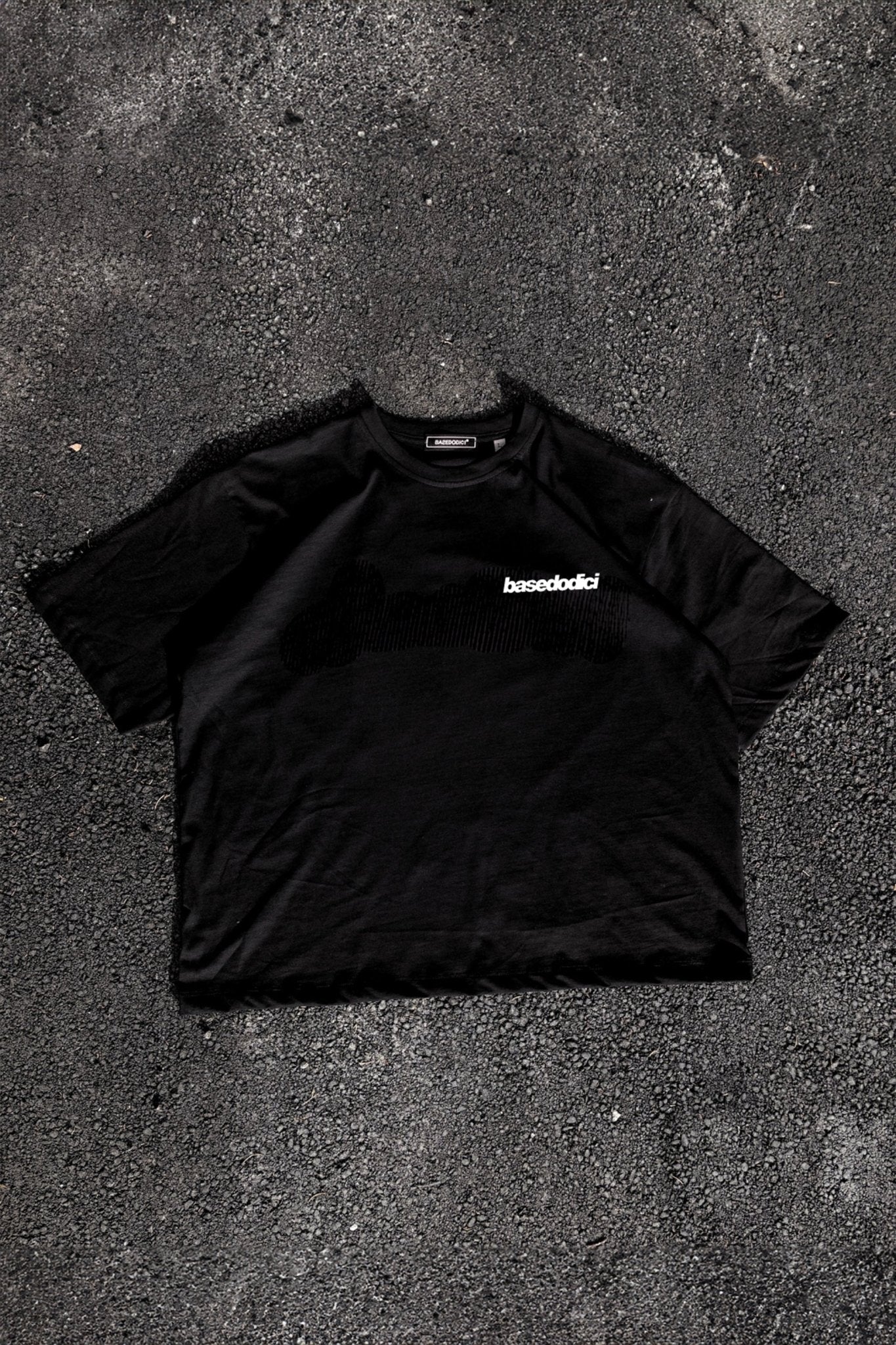 T-Shirt "4PLAYERS" Back 12 Black/CamoBlue - BASEDODICI®
