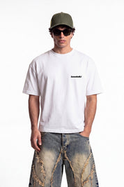 T-Shirt "4PLAYERS" Back 12 White/AnimalierPink - BASEDODICI®