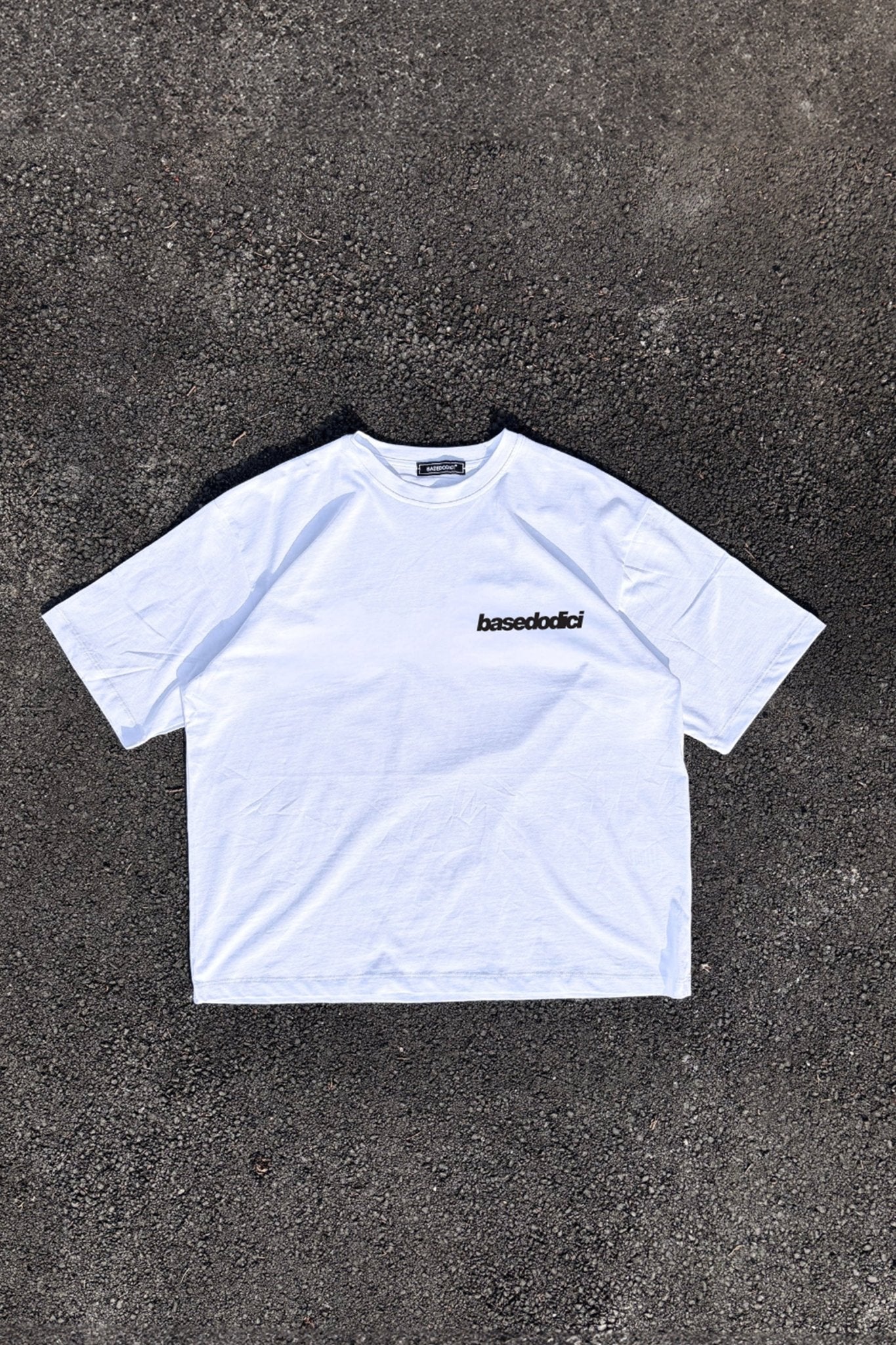 T-Shirt "4PLAYERS" Back 12 White/CamoGreen - BASEDODICI®